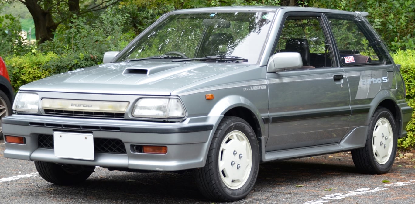 Toyota Starlet Turbo S, third generation