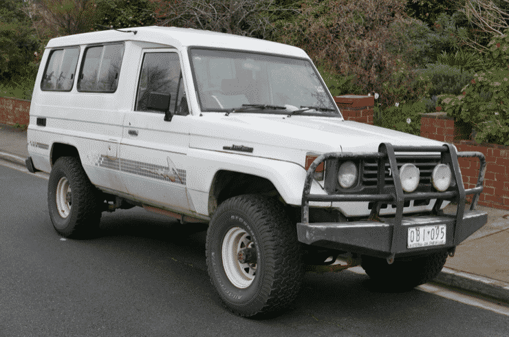 1991 Toyota Land Cruiser J70 — the heavy-duty 70 Series still in production today