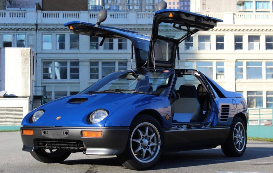 Blue 1993 Mazda Autozam AZ-1