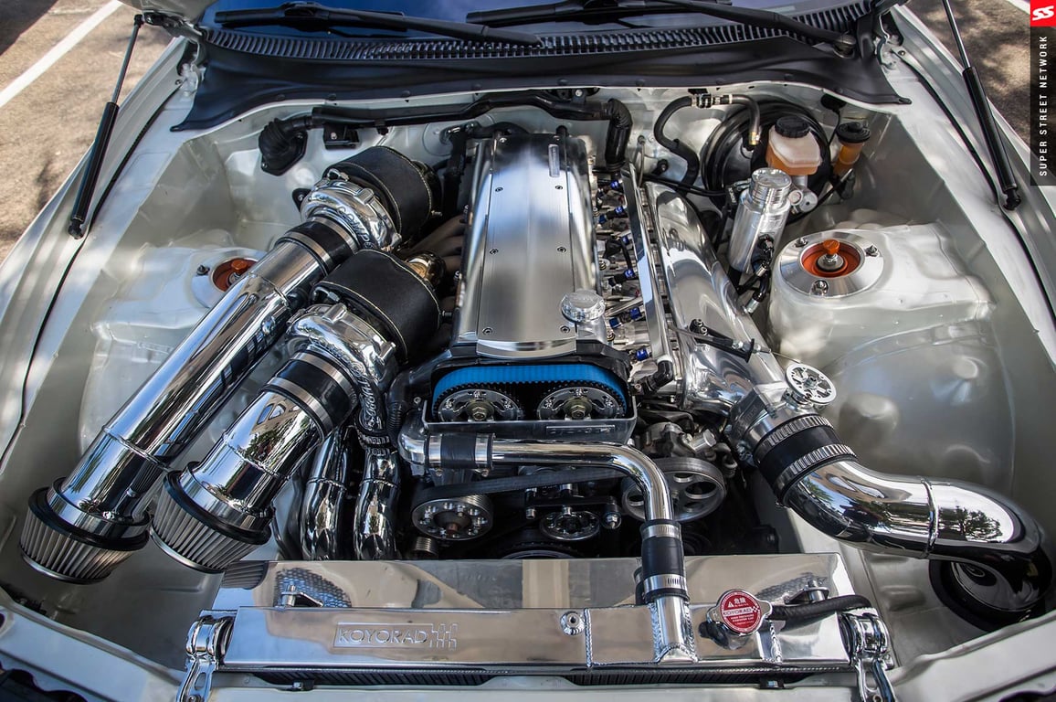 Toyota 2JZ-GTE sequential twin-turbo inline-six engine