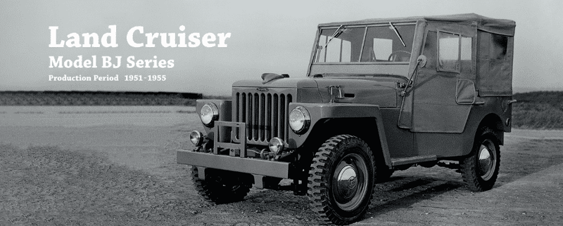 1951 Toyota BJ — the first Land Cruiser prototype