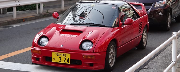 Mazda Autozam AZ-1 — front three-quarter view