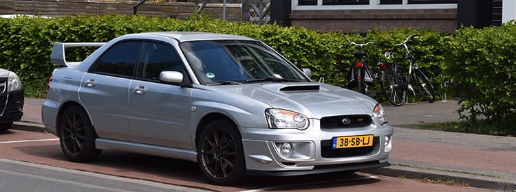 Subaru Impreza WRX STI front three-quarter
