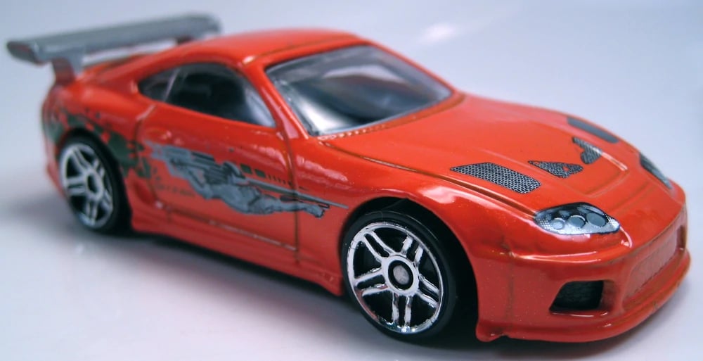 Toyota Supra Orange