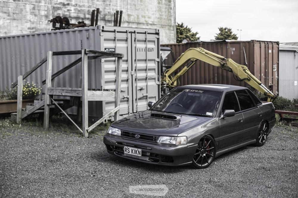 Subaru Legacy wagon side profile