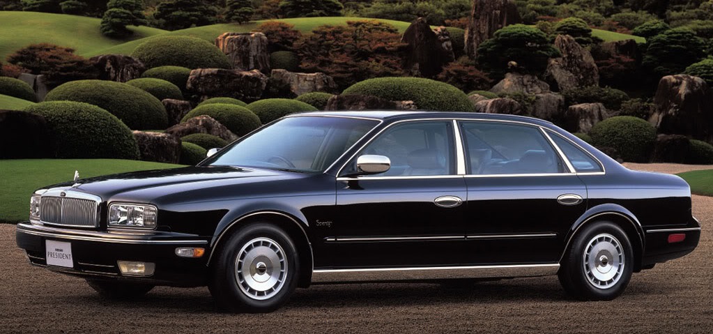 2001 Nissan President HG50 third generation with VH45DE V8