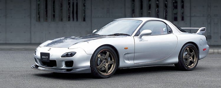 Mazda RX-7 FD3S, side profile