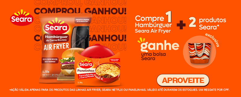 Compre Seara e ganhe bolsa!