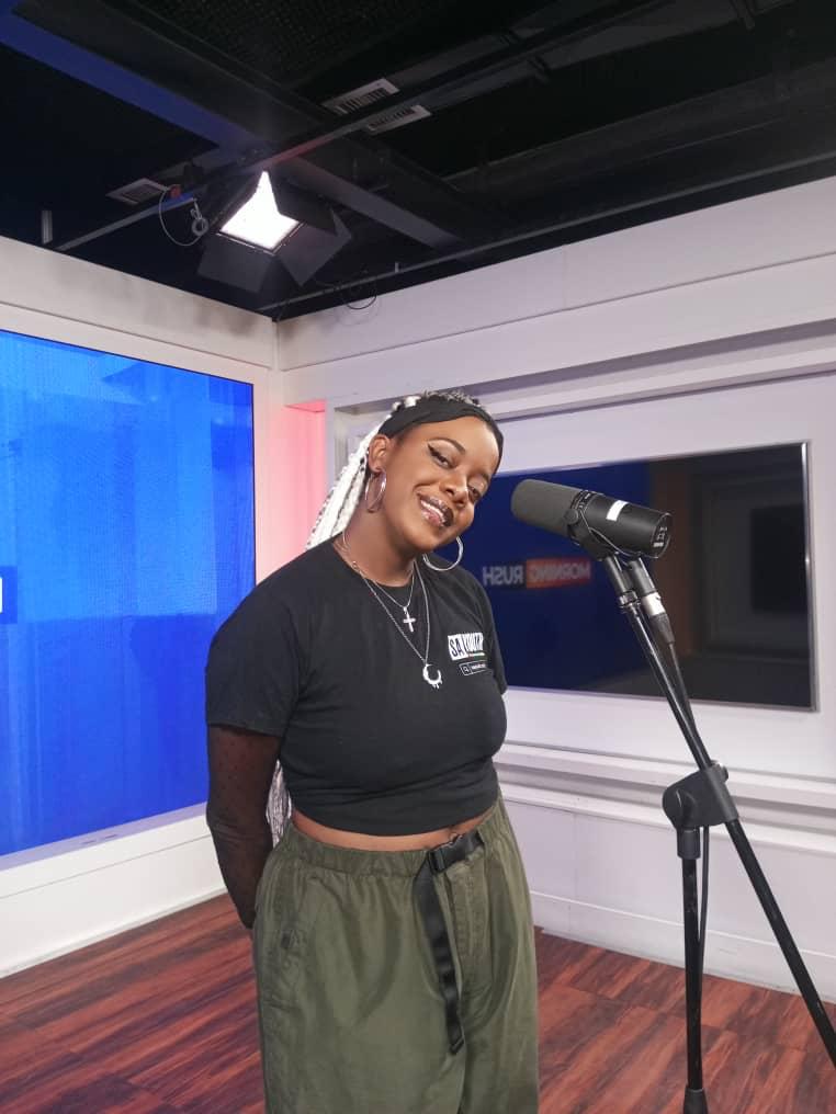 Bhanshee, before her electrifying performance on Morning Rush, ZTN Prime, 2024