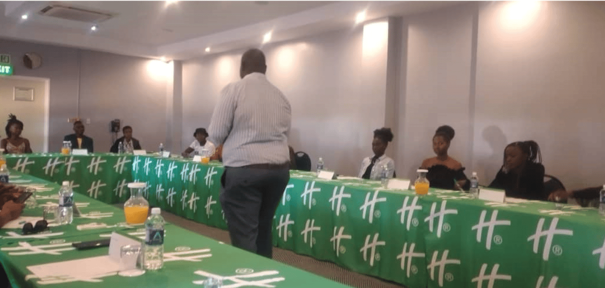 Part of the participants during a training workshop for Bulawayo Enumerators