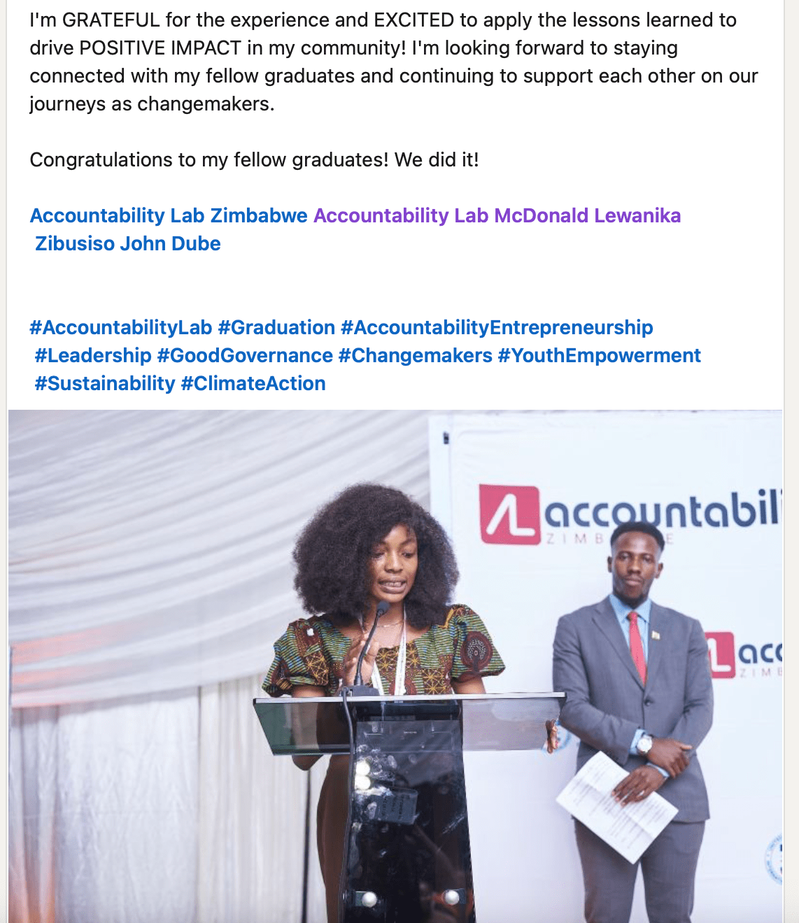 Natalie Gwatirisa_s Post 2