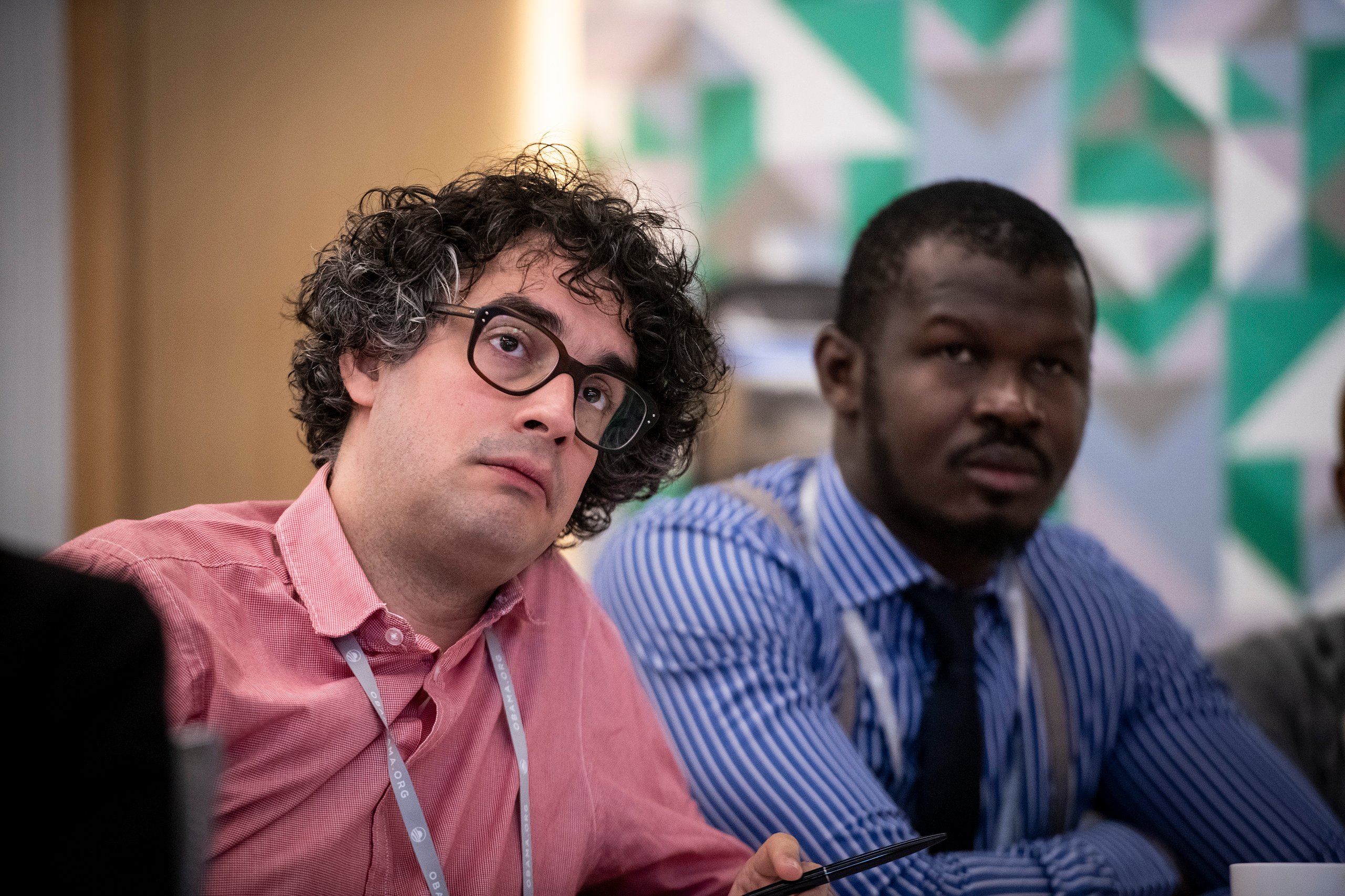 Moussa Kondo and Sandor Lederer, 2018 Obama Foundation Fellows.