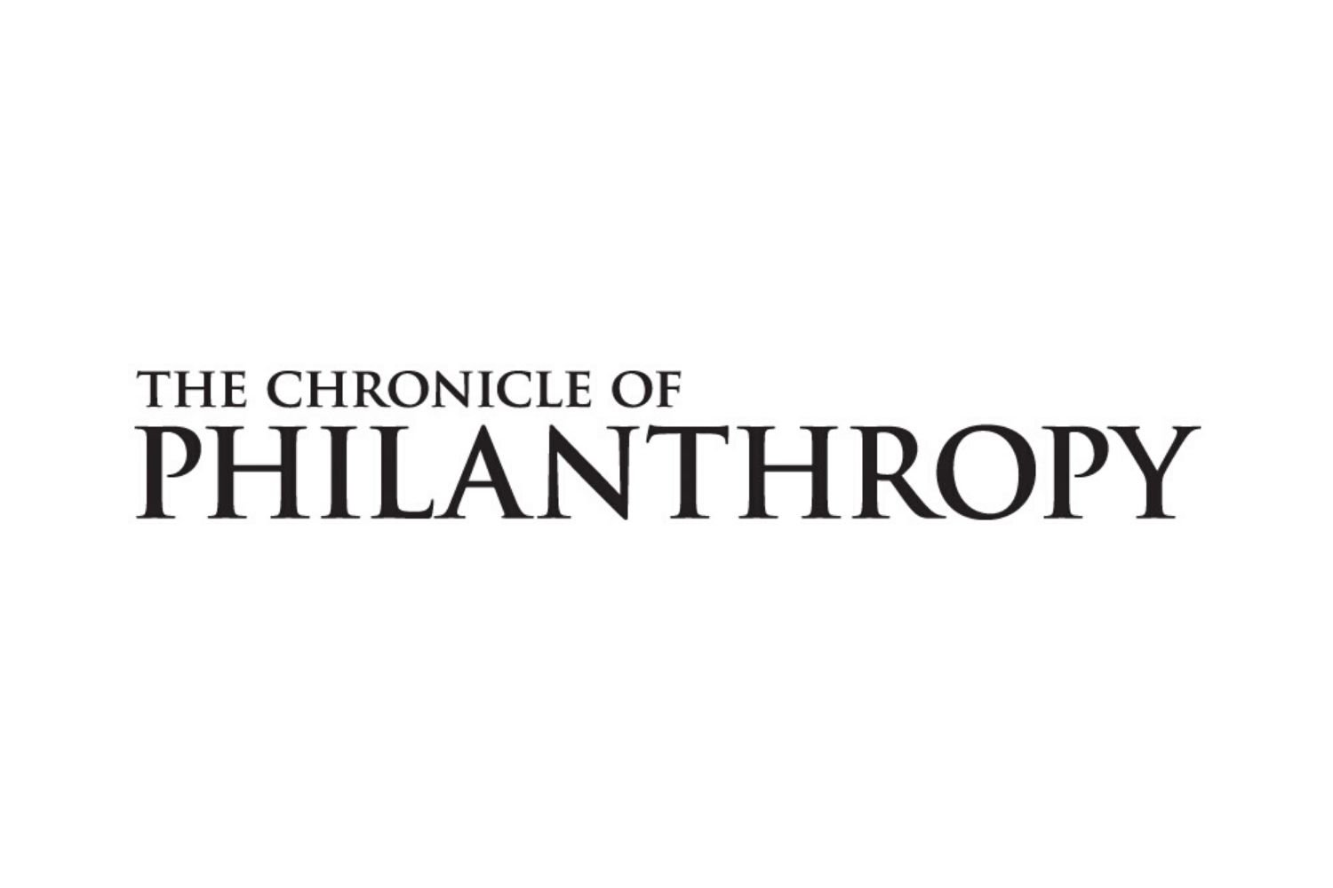 The Chronicle of Philanthropy Logo