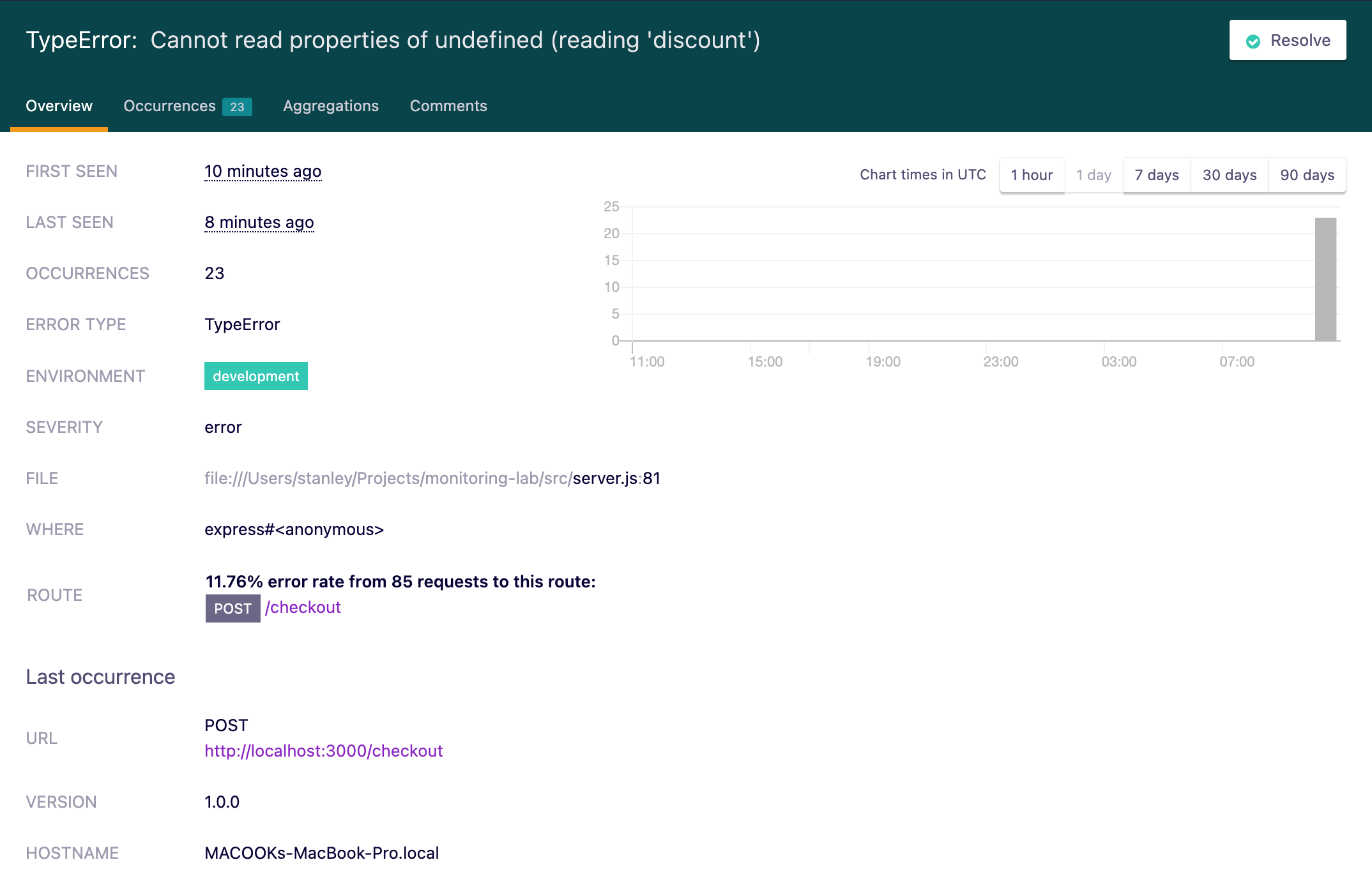Screenshot: airbrake-02-error-overview