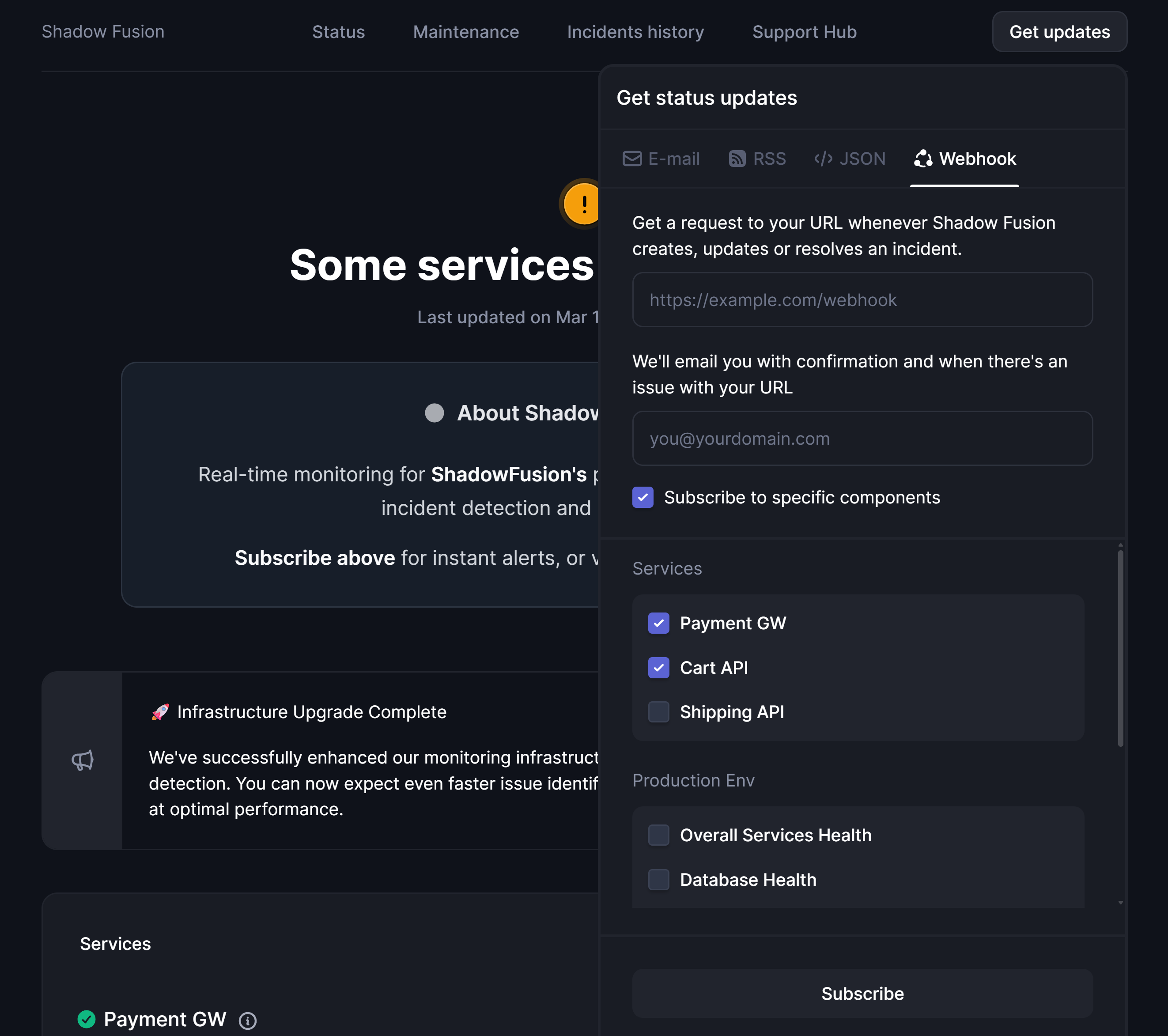 Status page - Webhook subscrption.png