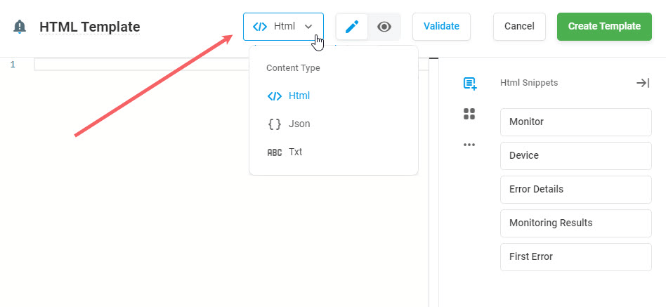 SCREENSHOT: Dotcom-Monitor alert configuration page