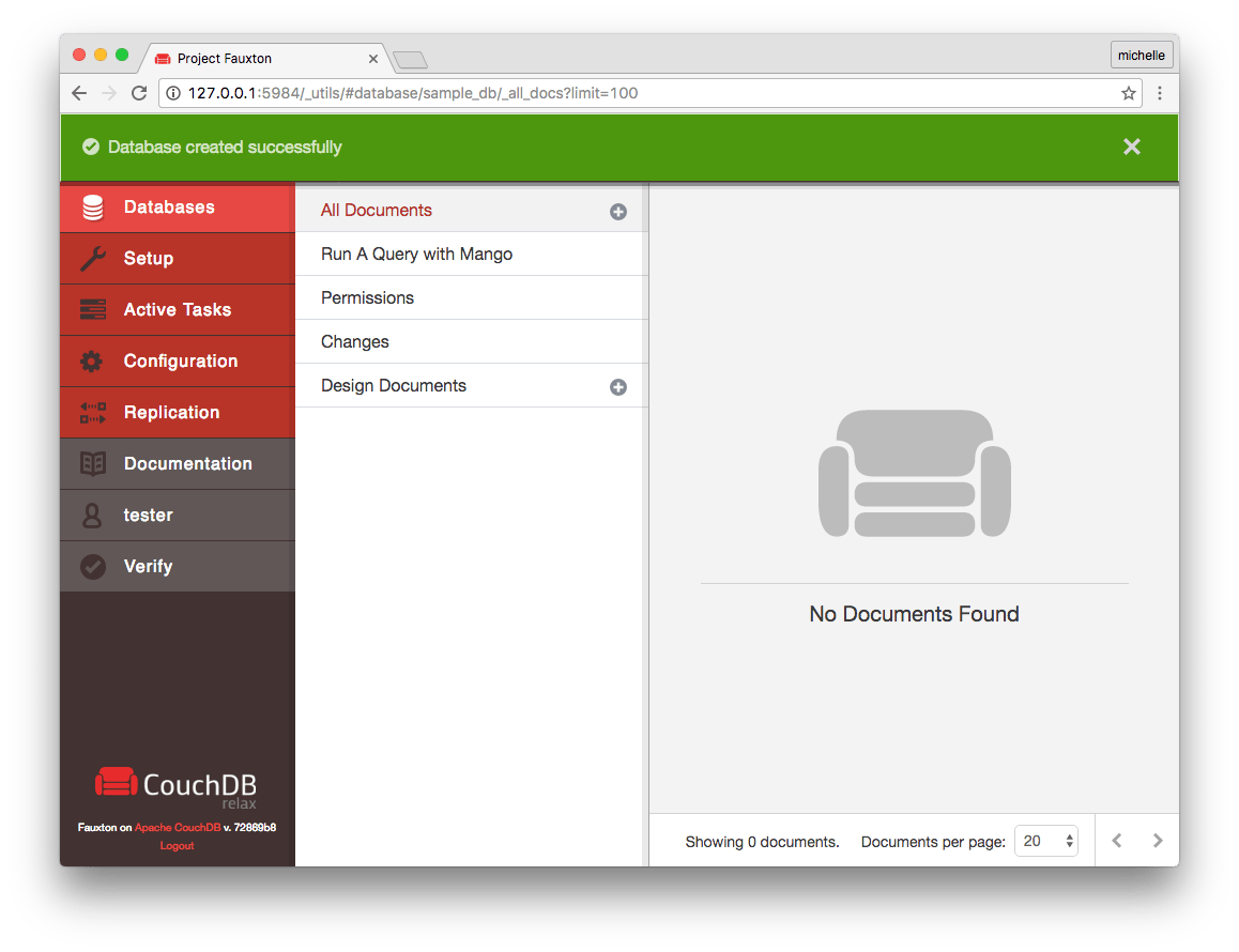 CouchDB Interface
