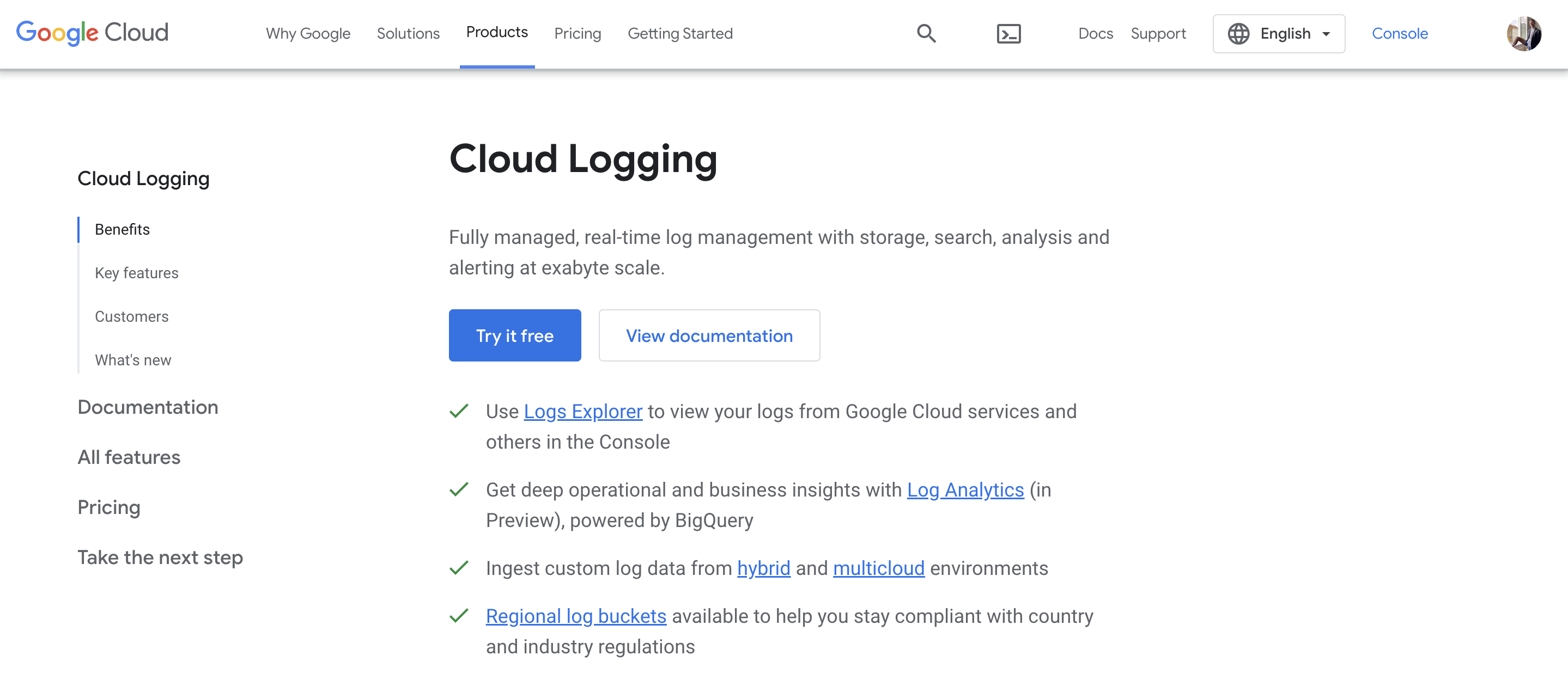 Google Cloud Web