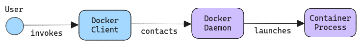 Docker container launch flow