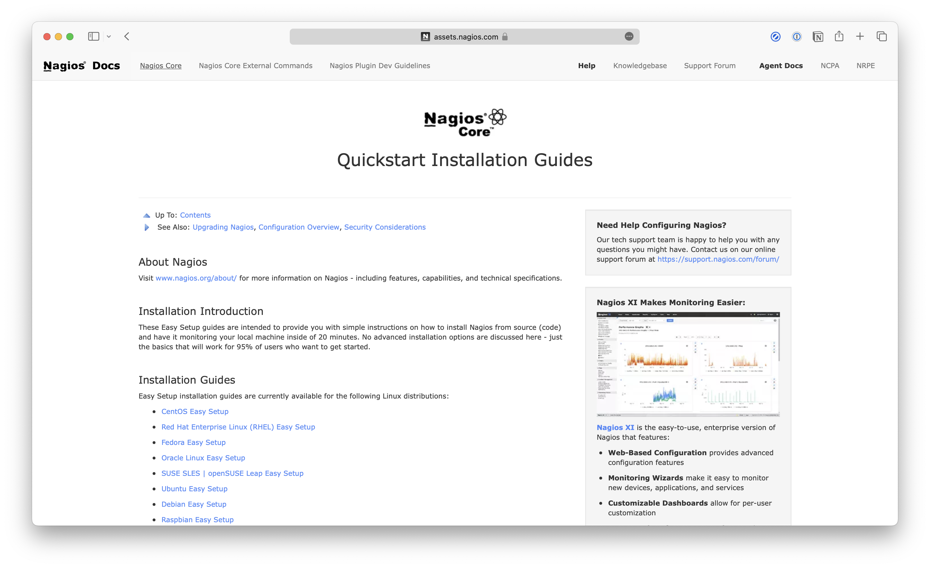 Nagios installation guide