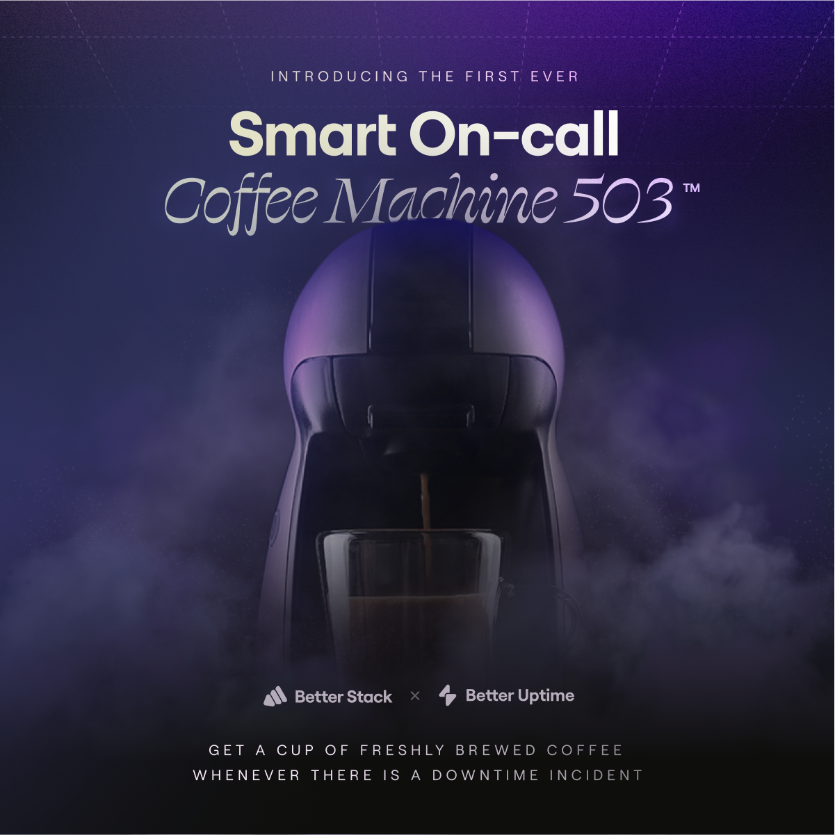 Introducing the Smart On-call Coffee Machine 503