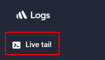 Better Stack Live Tail link