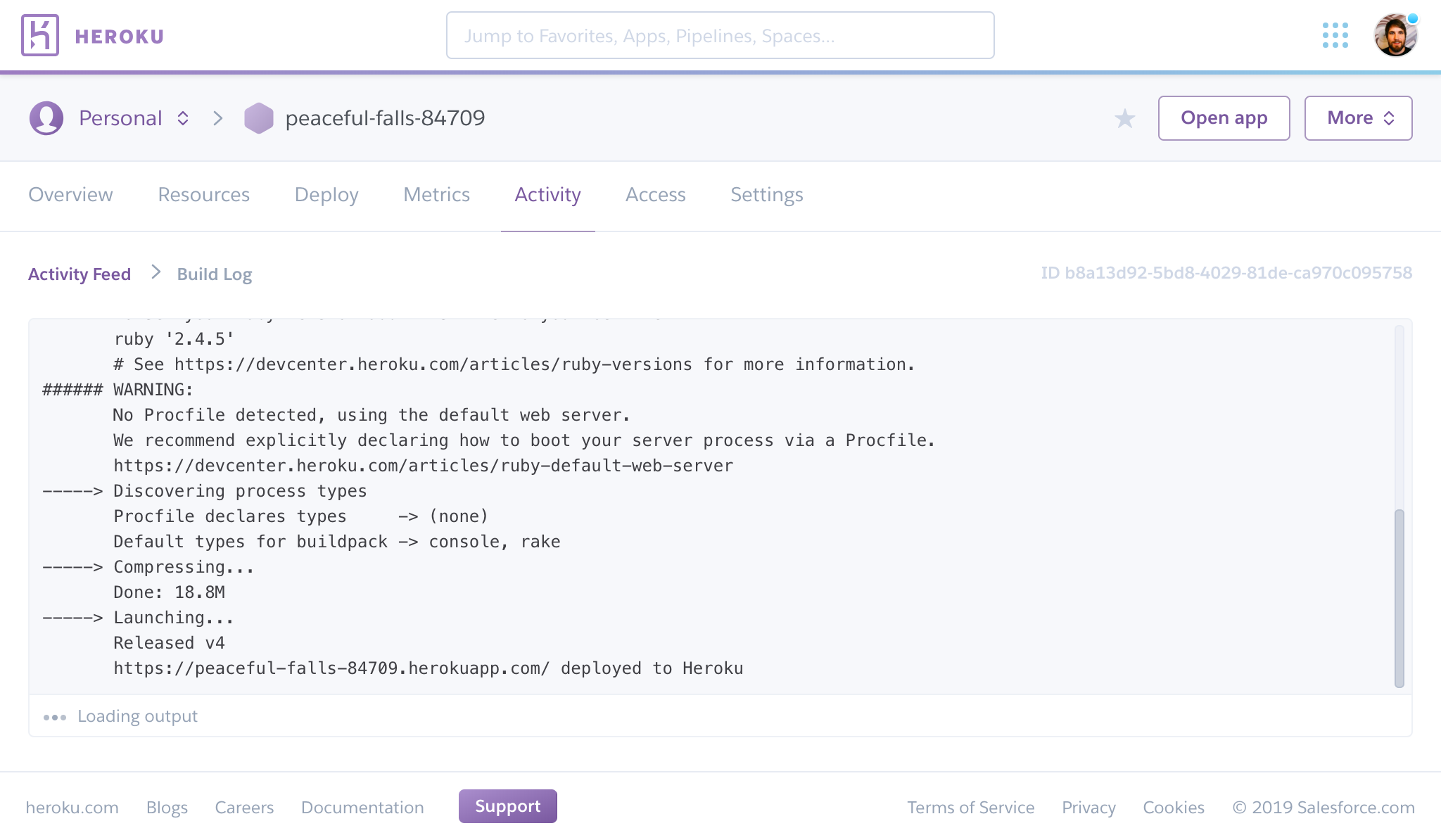 Heroku Logs