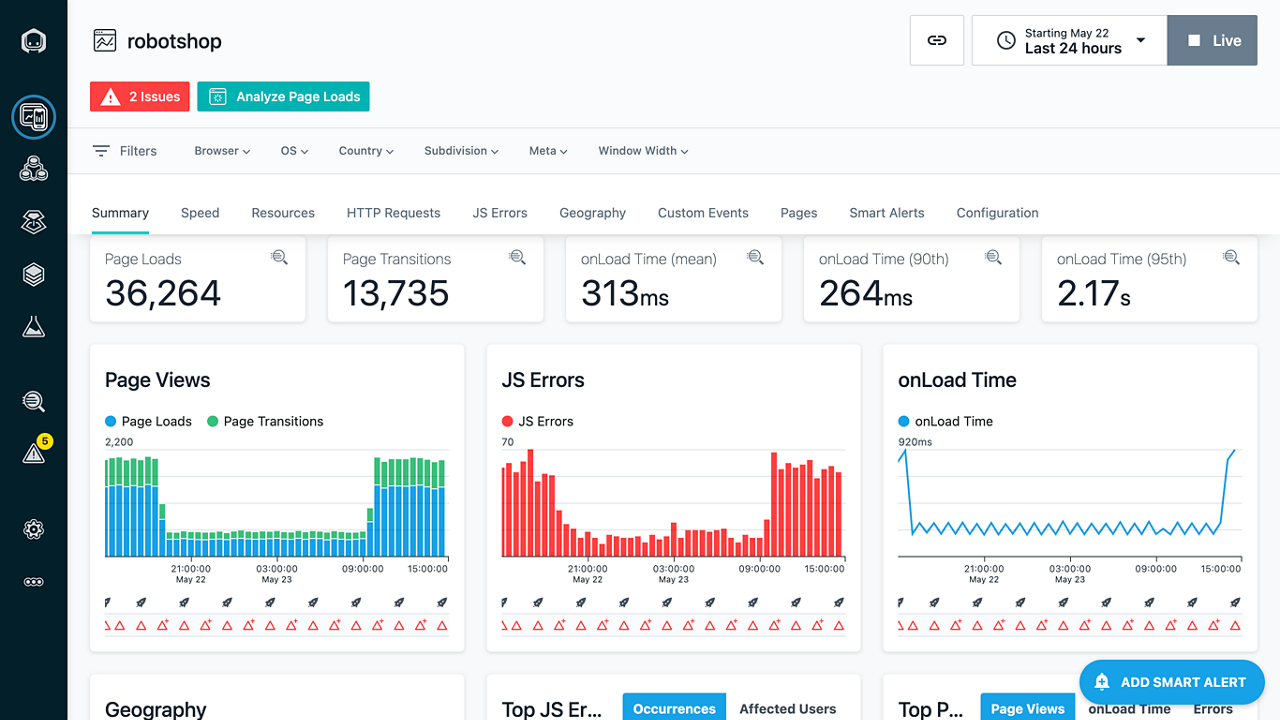 SCREENSHOT: Instana intelligent incident investigation panel