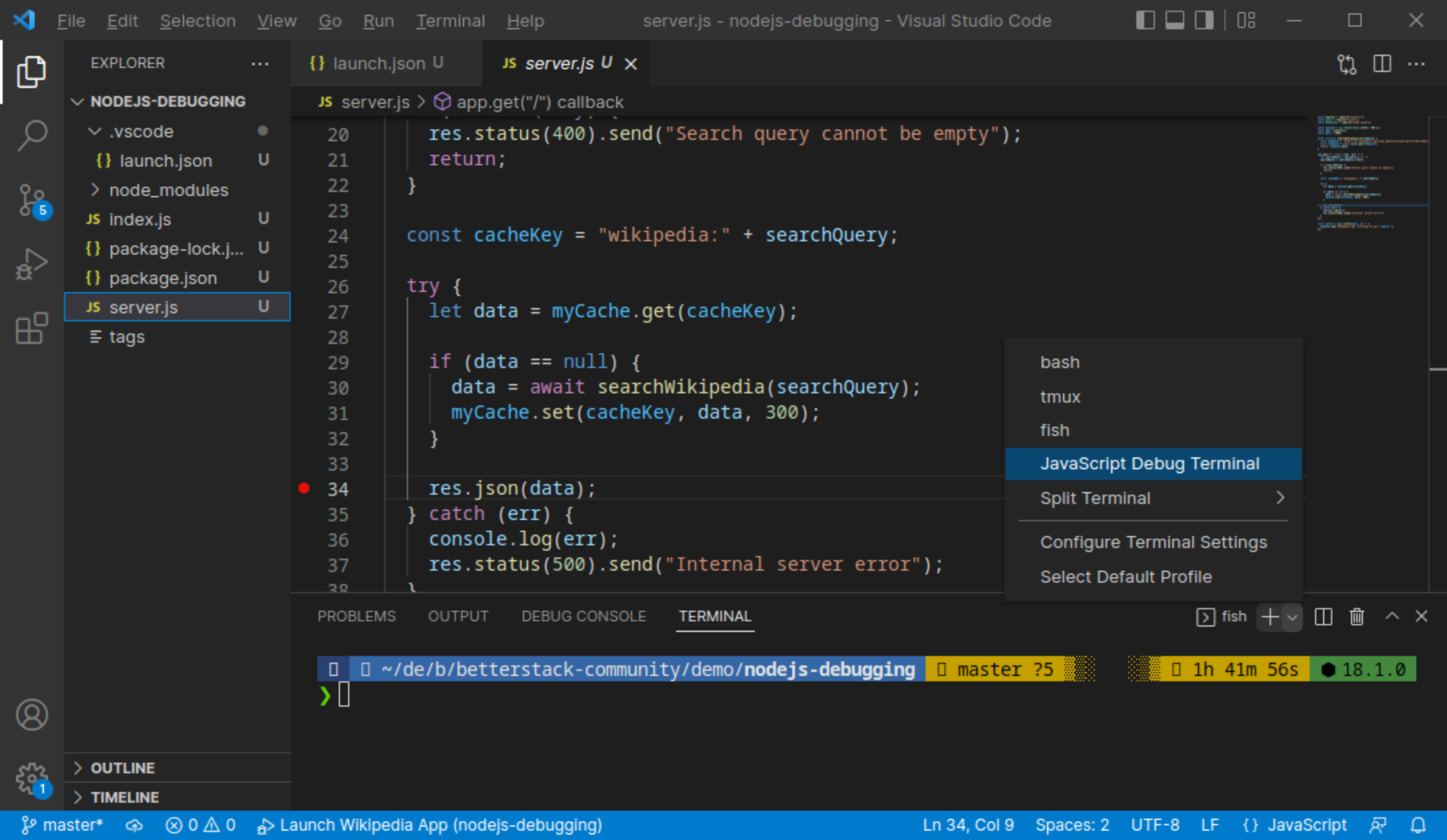 How to Get Started with Debugging Node.js Applications | Better Stack ...