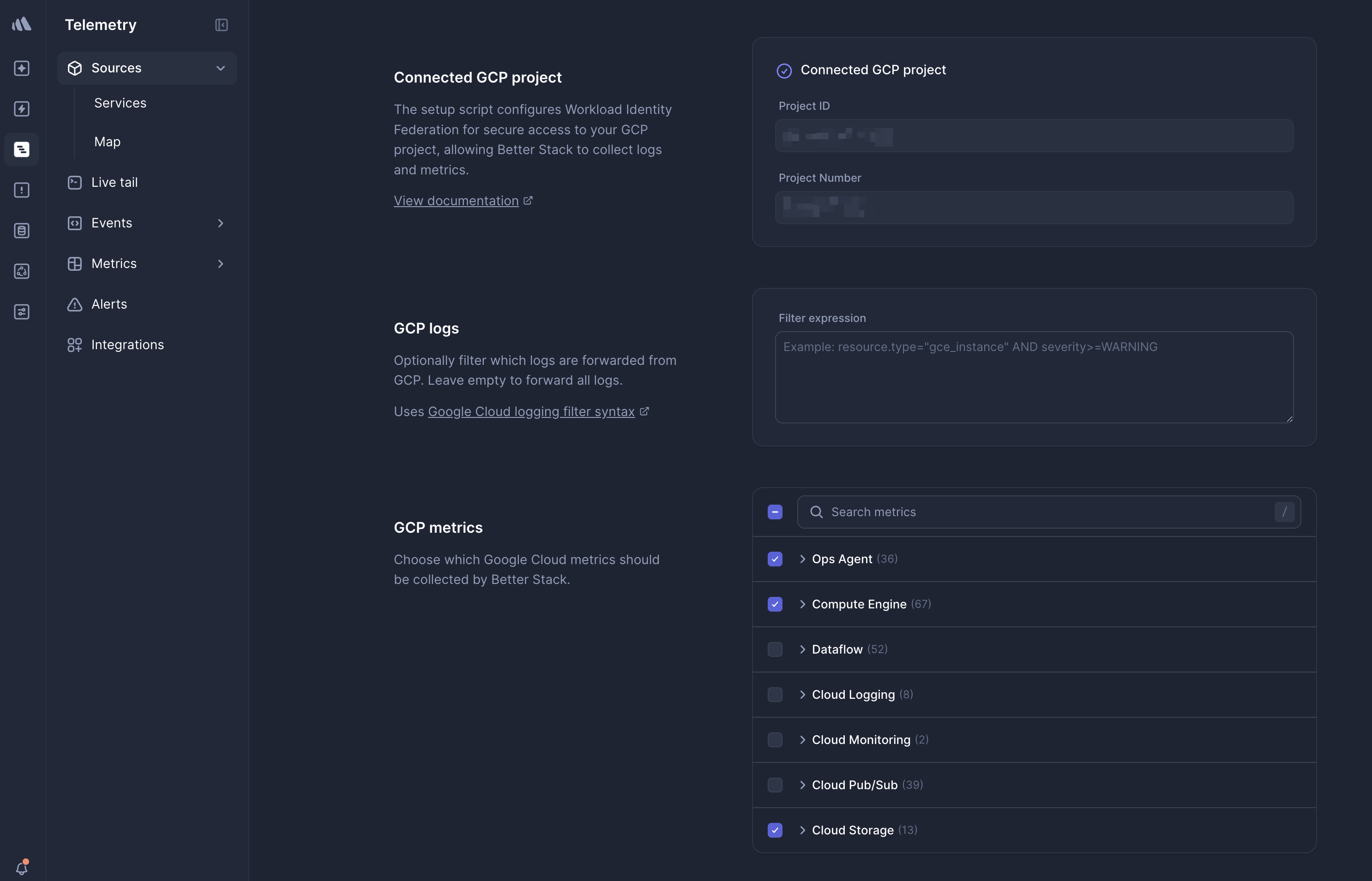 GCP Integration