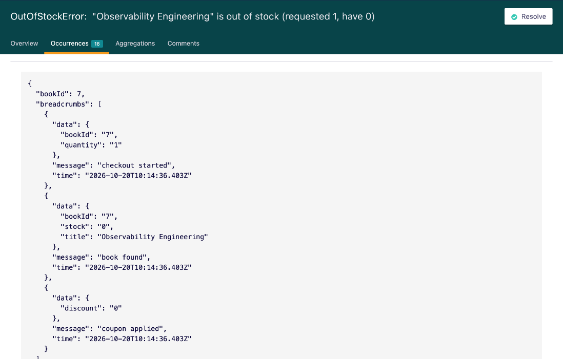 Screenshot: airbrake-07-manual-notice-params