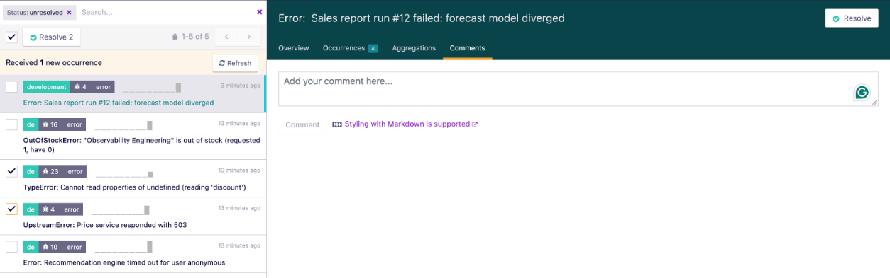 Screenshot: airbrake-09-triage-bulk-resolve-comments