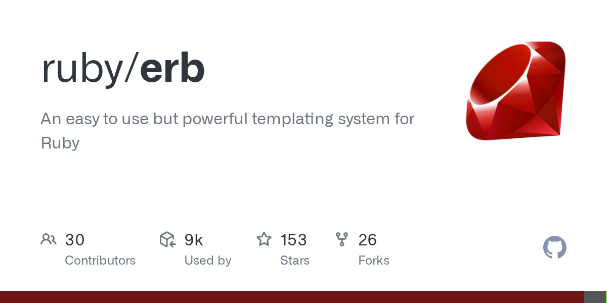 Screenshot of ERB