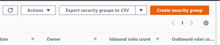 AWS security