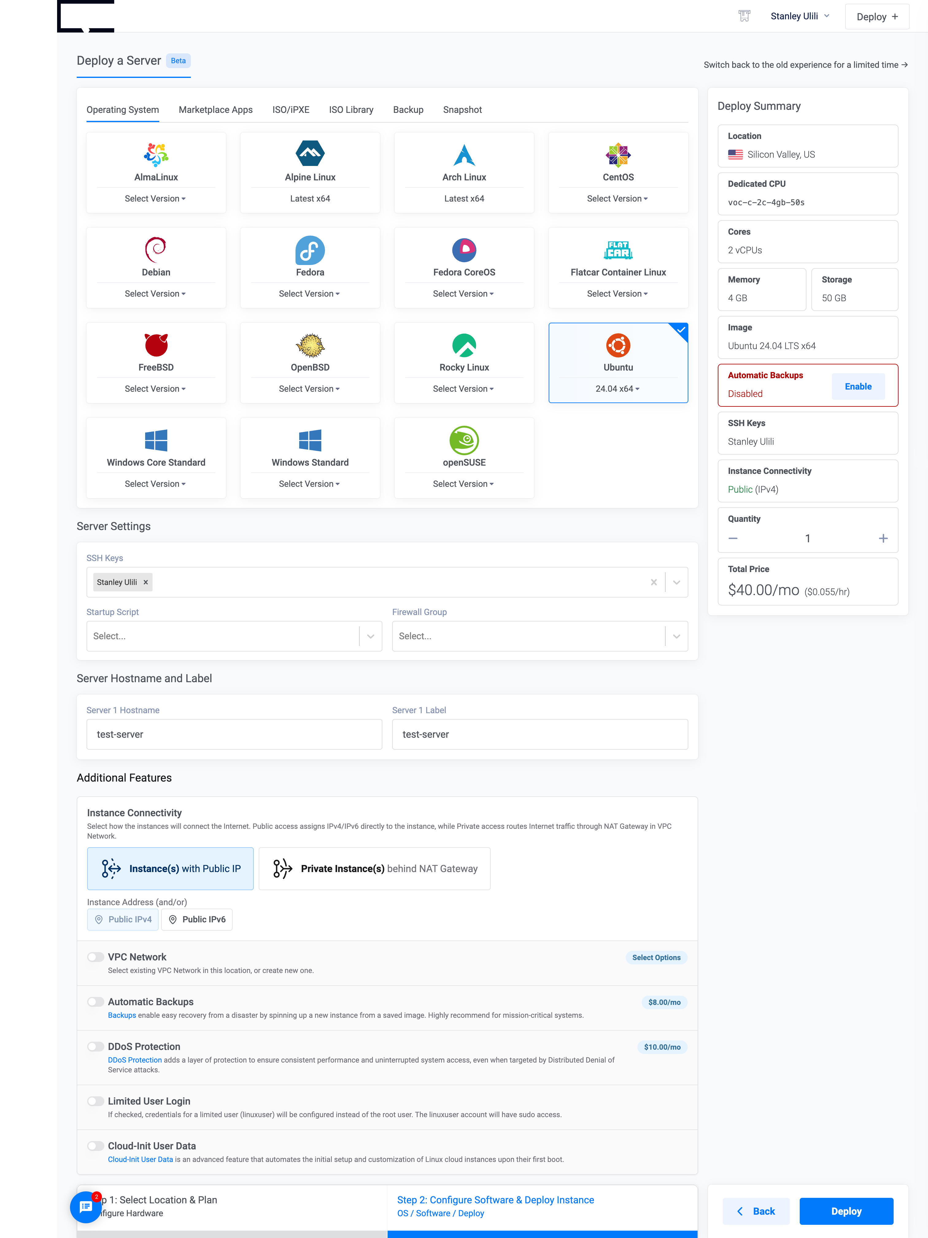 Screenshot of page 2