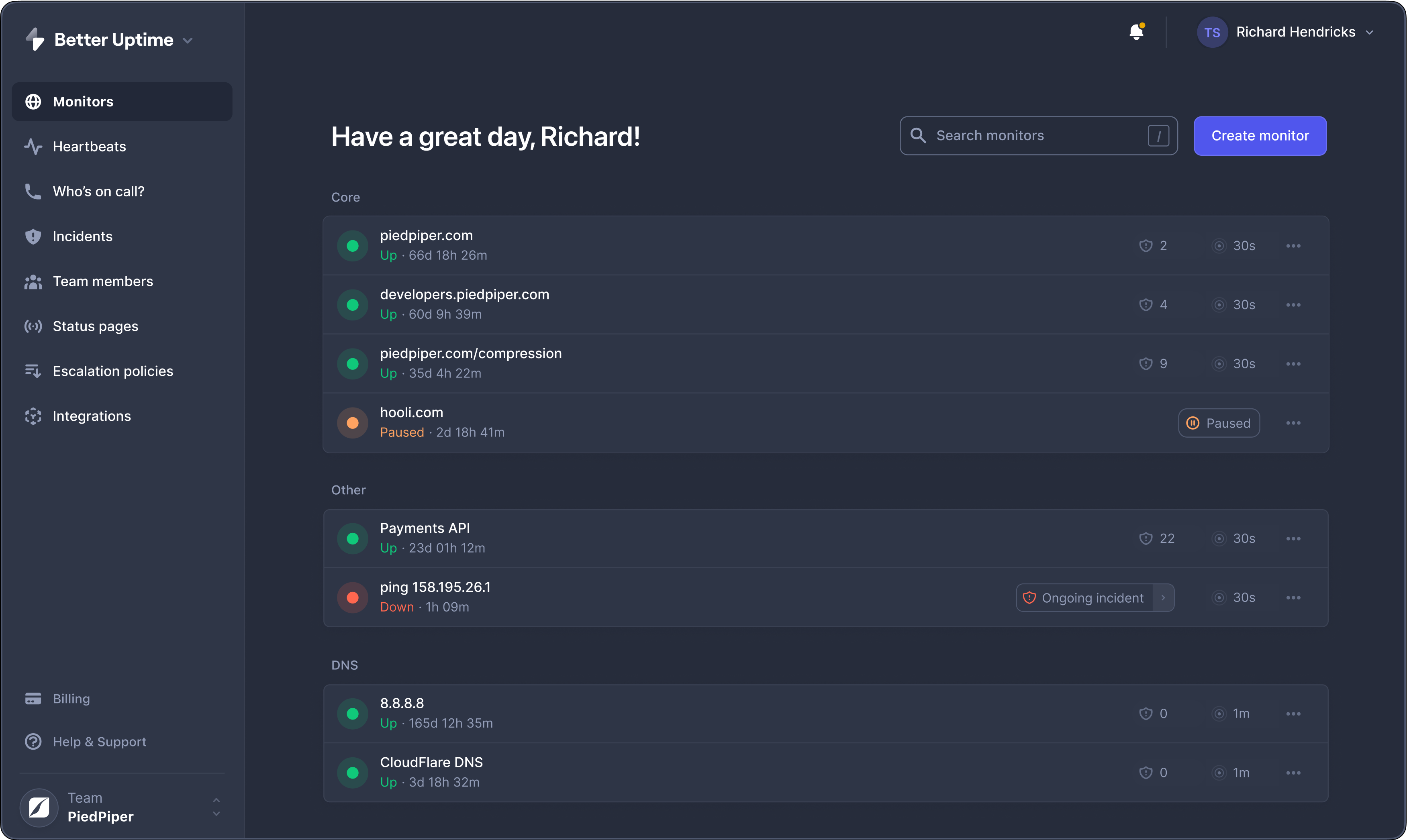 Better Uptime Monitoring