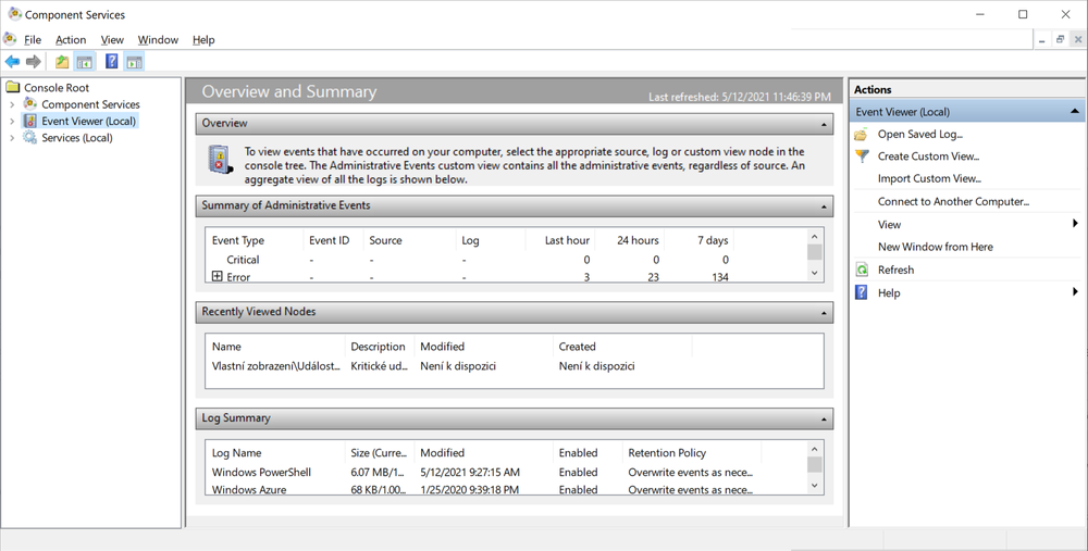 Windows Component Service