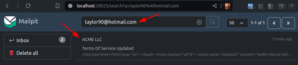 email search