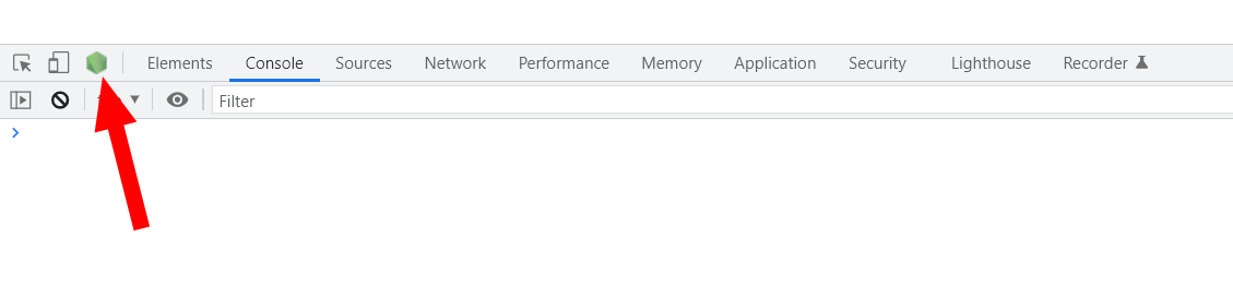 Node.js icon in Chrome DevTools