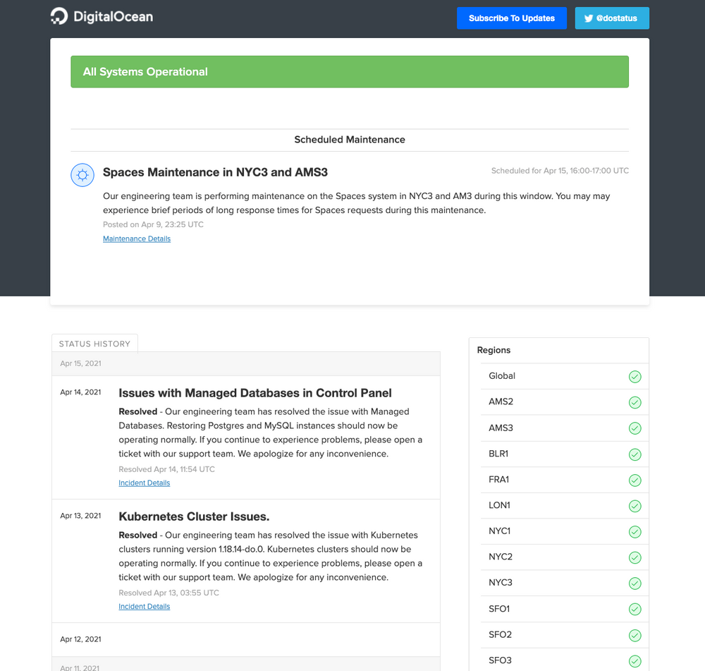 Best Free Status Page Tools in 2023 | Better Stack Community
