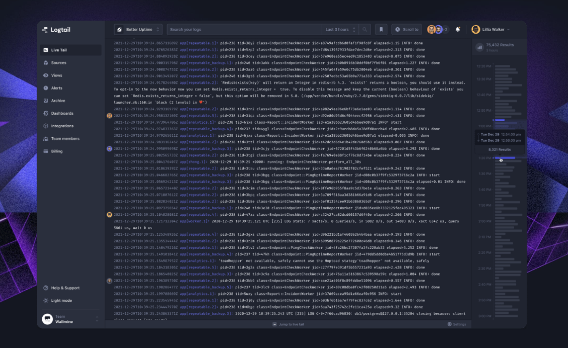 New Relic Dashboard