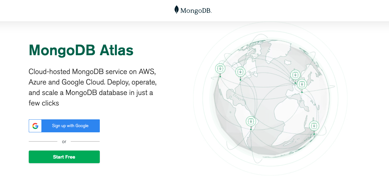 MongoDB atlas web