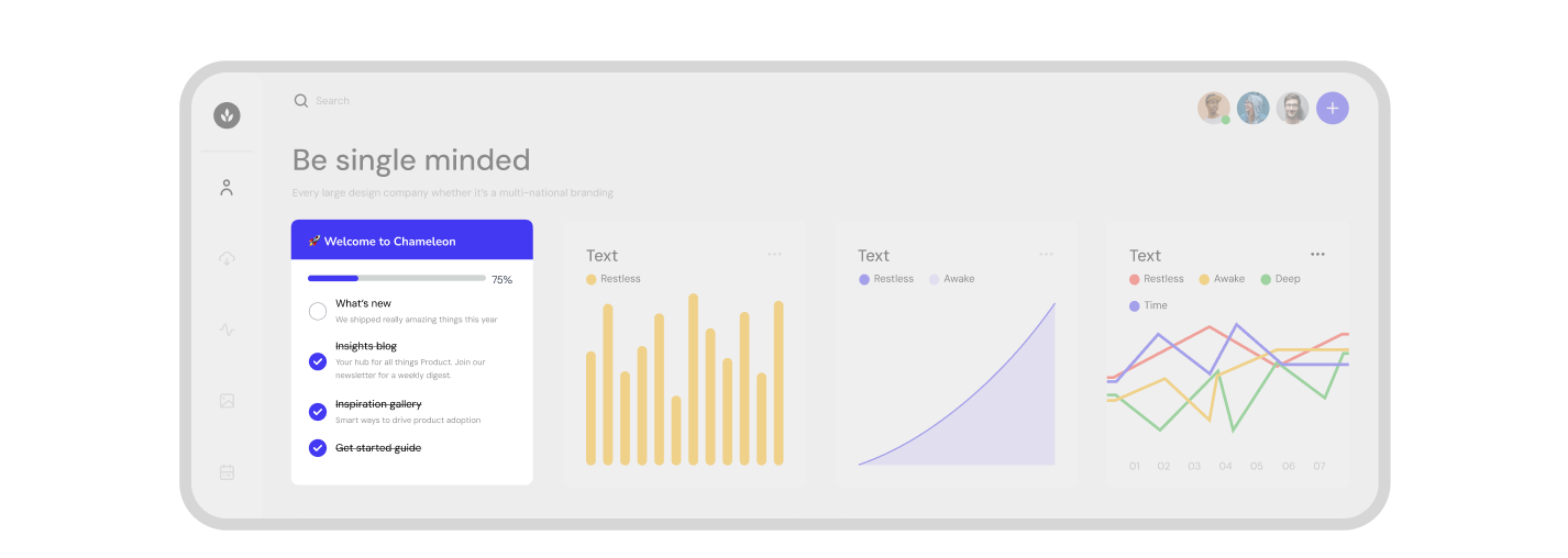 Chameleon in-app guides and product tours