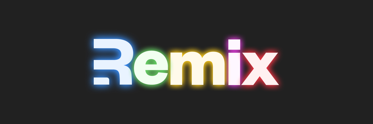 Screenshot of Remix GitHub page