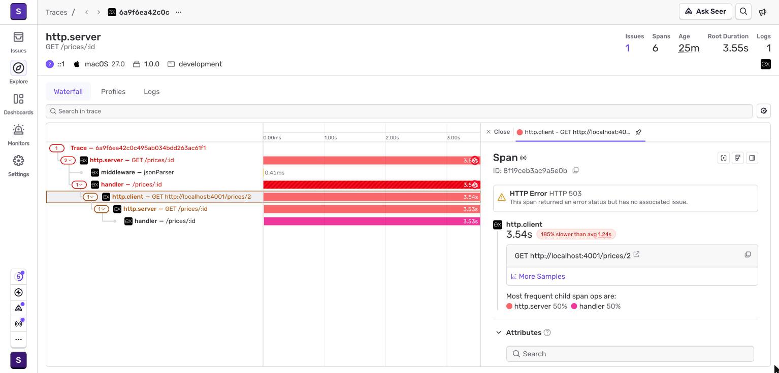Screenshot: sentry-21-prices-http-client-503
