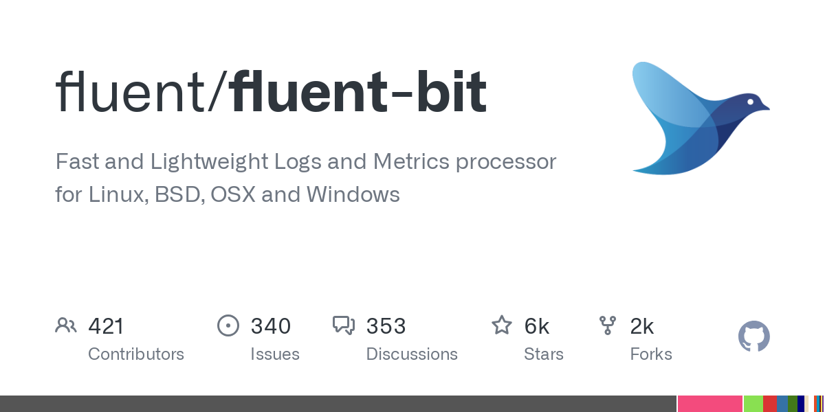 Screenshot of Fluent Bit Github