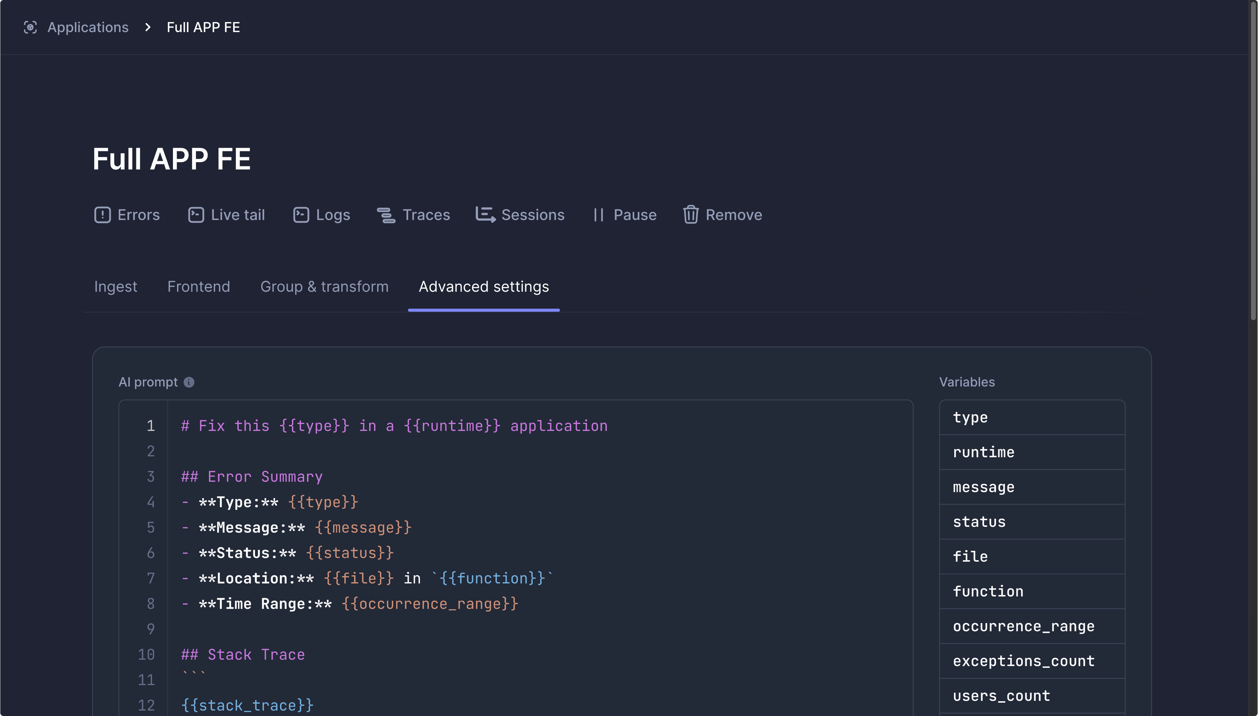 Customizing your prompt