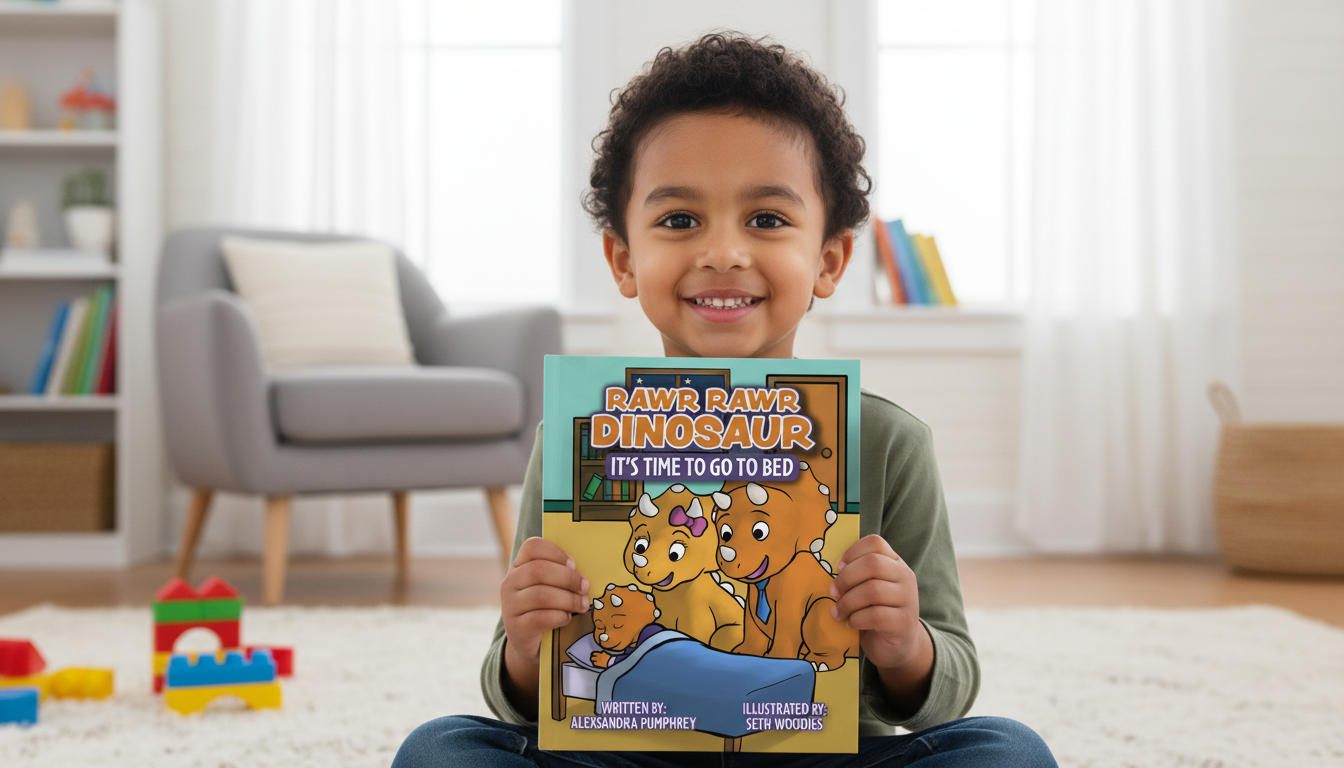 dinosaur bedtime book for toddlers