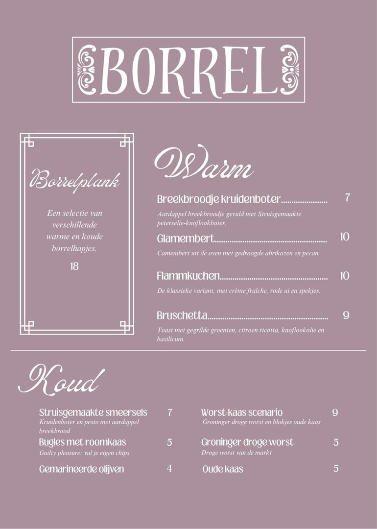 Struis Menukaart - Pagina 8