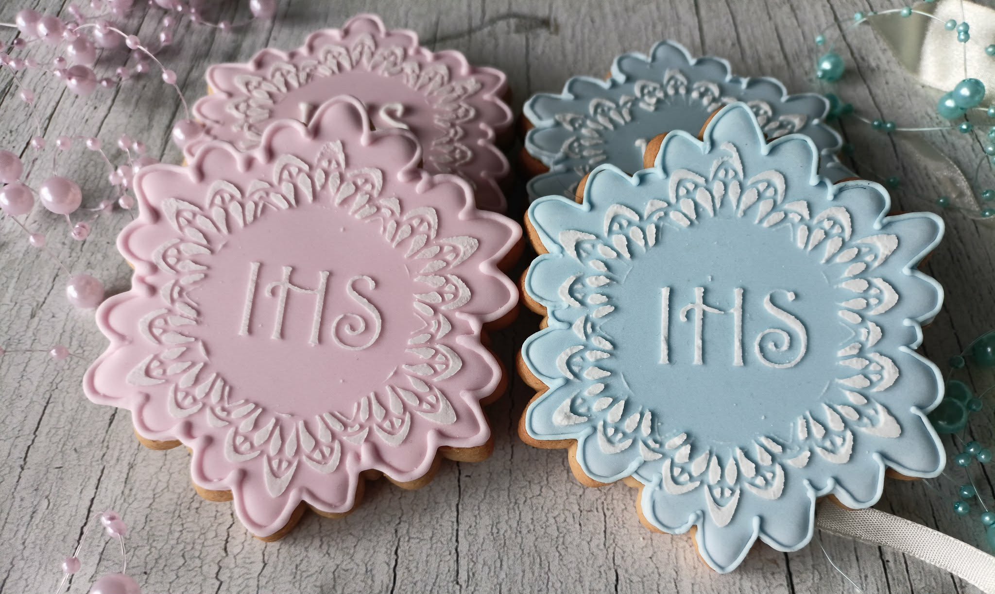 Eleganckie pierniczki komunijne